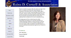 Desktop Screenshot of cornelllawfirm.com